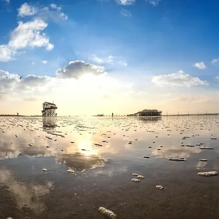 شقة Moderne Kuestenbutze In Nordseenaehe *