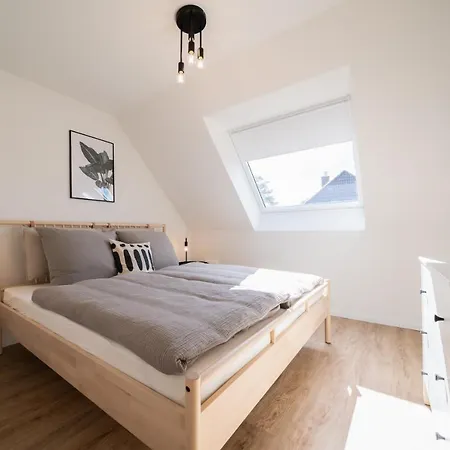Moderne Kuestenbutze In Nordseenaehe アパート Mildstedt