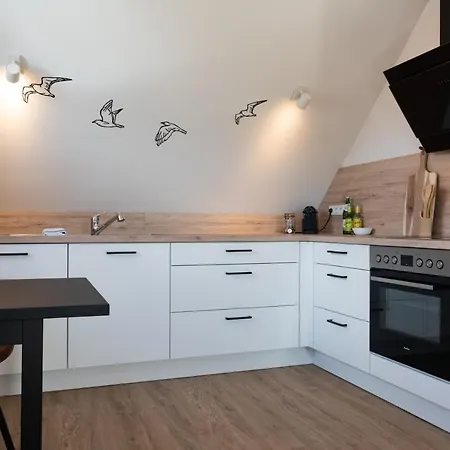 Moderne Kuestenbutze In Nordseenaehe 아파트 *