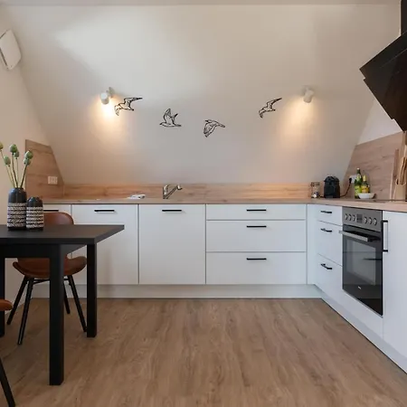 Moderne Kuestenbutze In Nordseenaehe アパート *